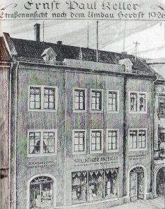 Gebäude des Ernst Florentin Keller nach dem Umbau 1926