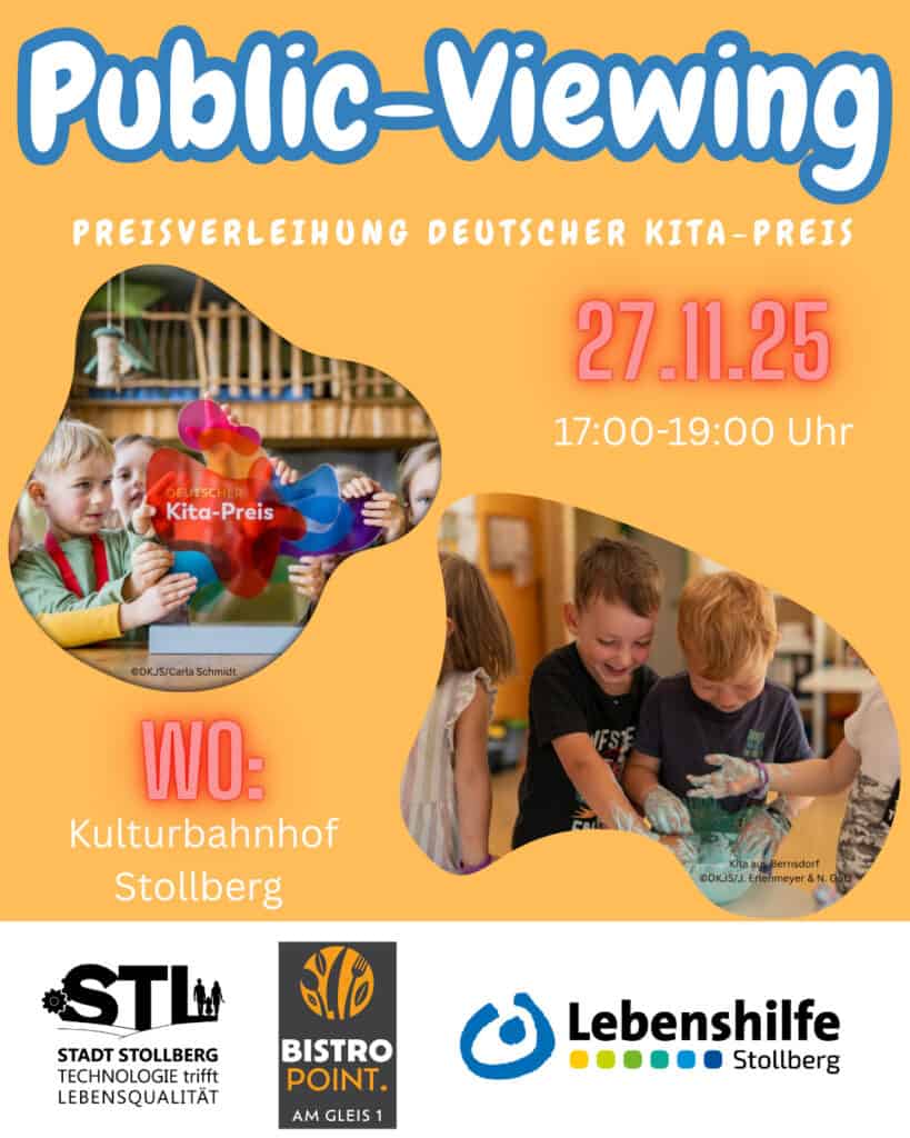 Public-Viewing deutscher Kita-Preis 2025