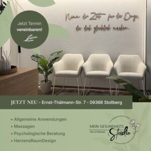 Neueröffnung_Tinas Gesundheutsstudio